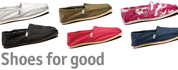 Here's some examples of TOMS shoes They usually run between 45 70 in
